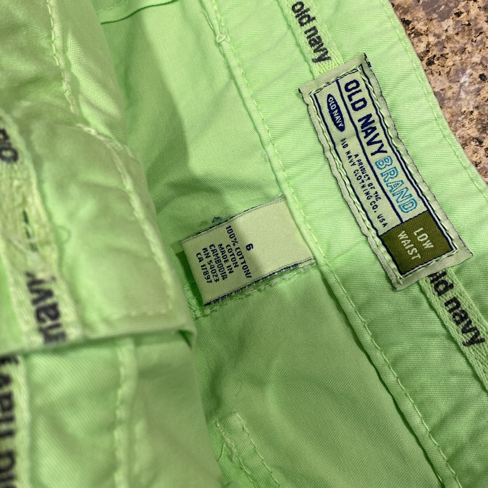 NWT Old Navy Green Cotton Skirt 6 - Picture 3 of 17